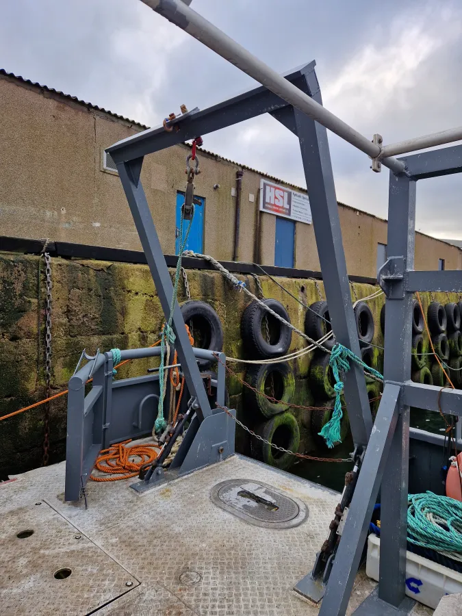 Aluminium Arbeitsboot Crew Tender Catamaran