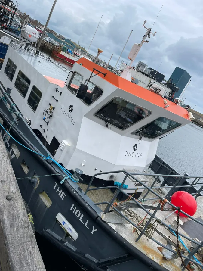 Aluminium Arbeitsboot Crew Tender Catamaran