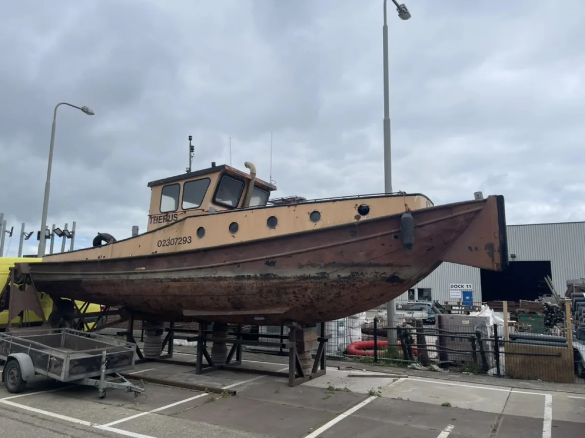Stahl Arbeitsboot Schlepper 1229