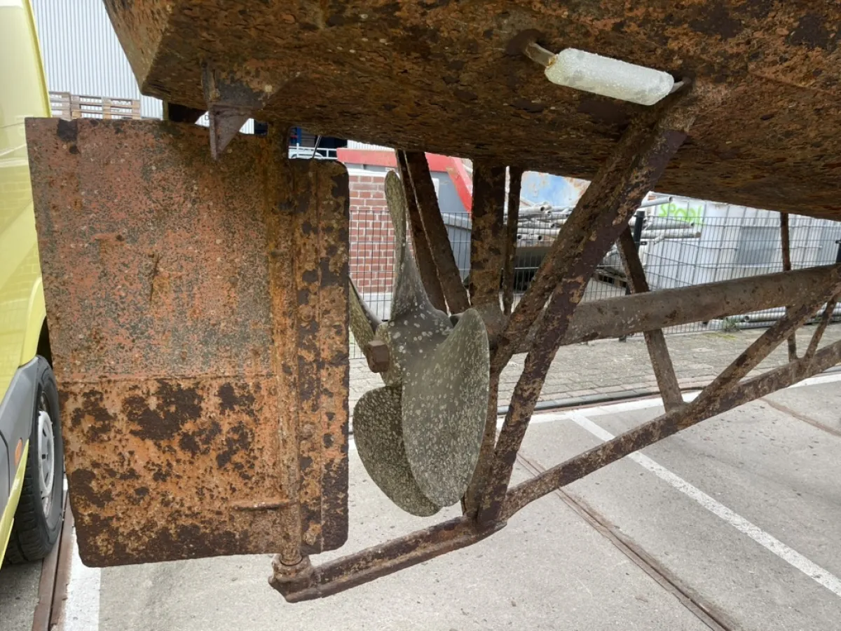 Stahl Arbeitsboot Schlepper 1229
