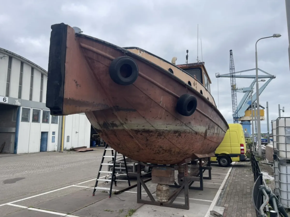 Stahl Arbeitsboot Schlepper 1229