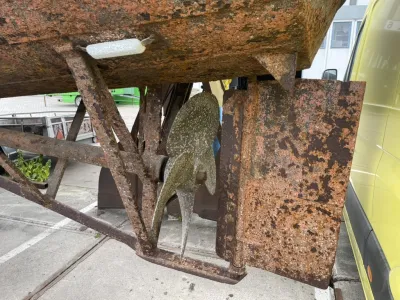 Stahl Arbeitsboot Schlepper 1229 Foto 30