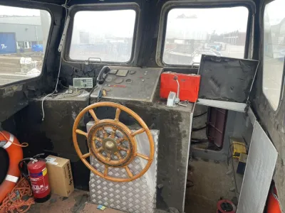 Stahl Arbeitsboot Schlepper 1229 Foto 13