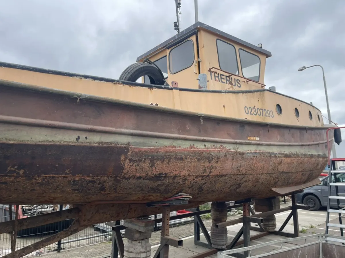 Stahl Arbeitsboot Schlepper 1229