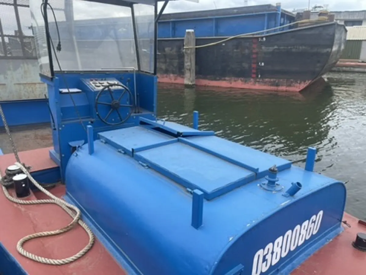 Stahl Arbeitsboot Drijfvuil Boot 840