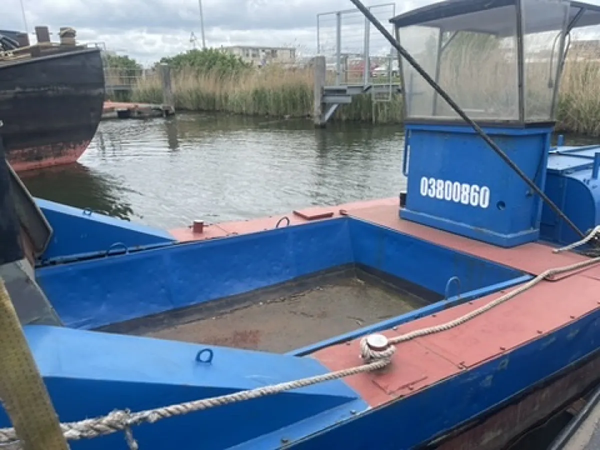 Stahl Arbeitsboot Drijfvuil Boot 840