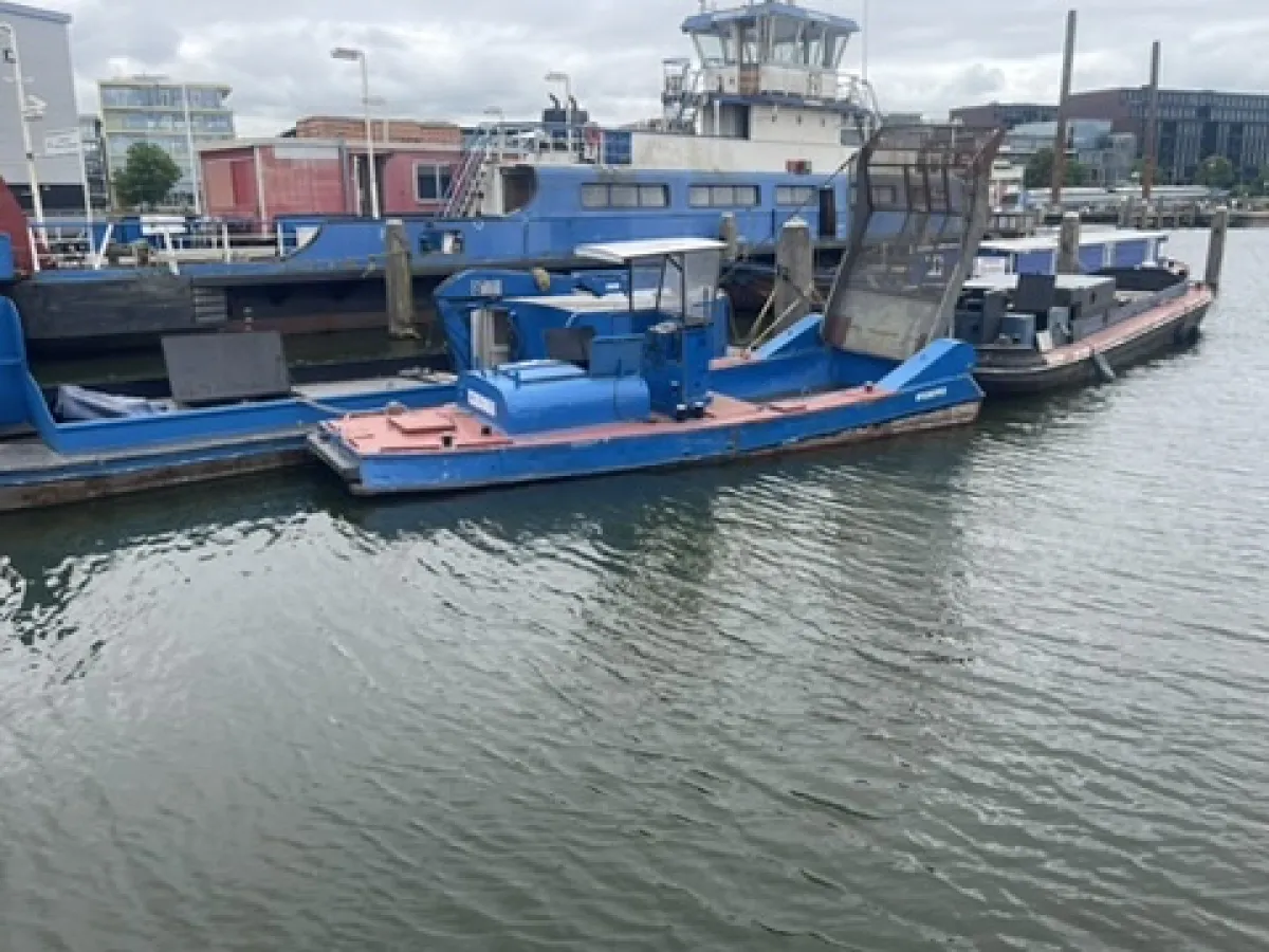 Stahl Arbeitsboot Drijfvuil Boot 840