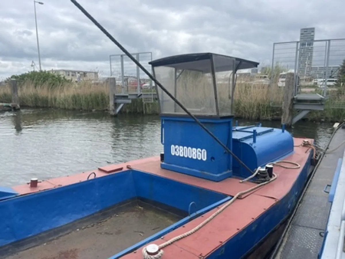 Stahl Arbeitsboot Drijfvuil Boot 840