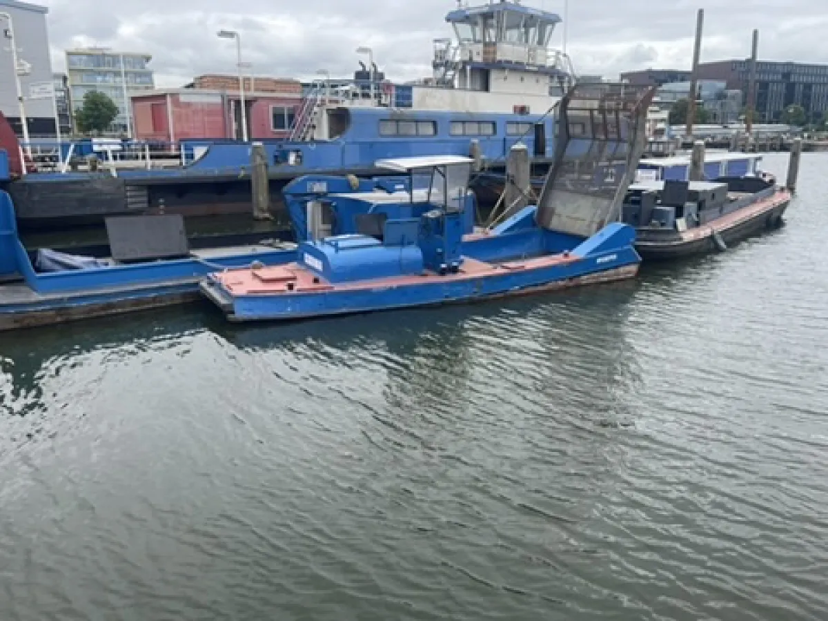 Stahl Arbeitsboot Drijfvuil Boot 840