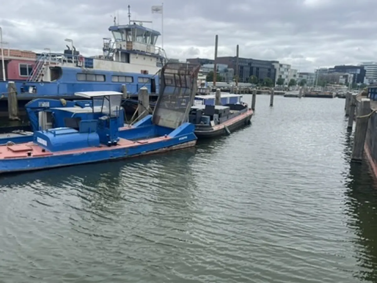 Stahl Arbeitsboot Drijfvuil Boot 840