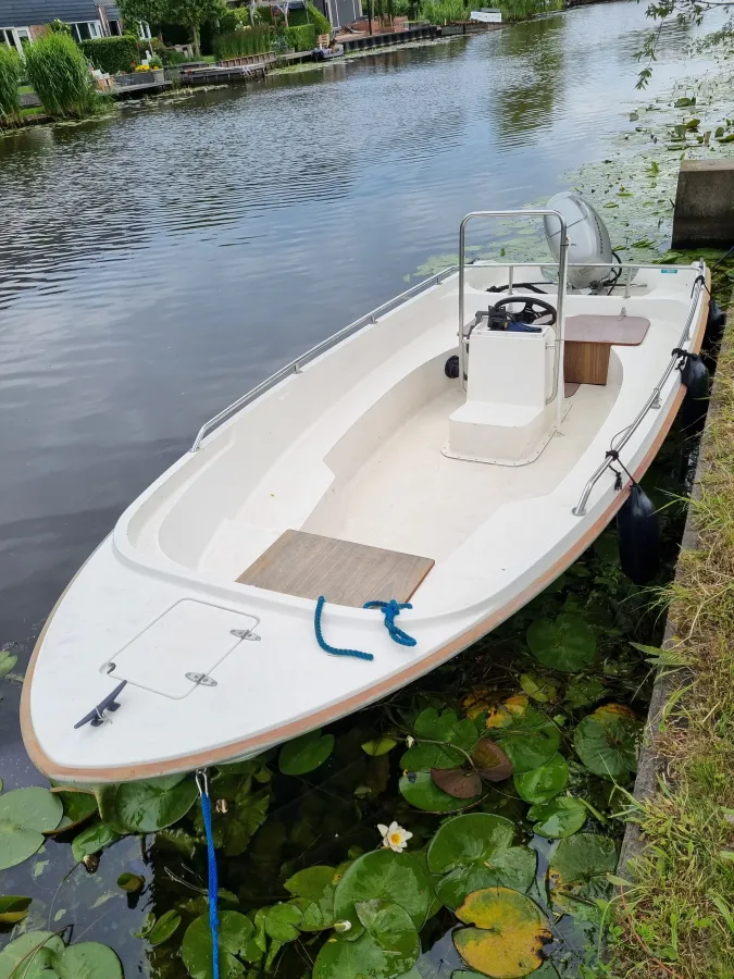 Polyester Console boat With 480