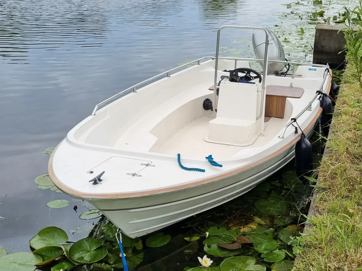Polyester Console boat With 480