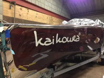 Wood Speedboat Rascal Runabout Photo 5