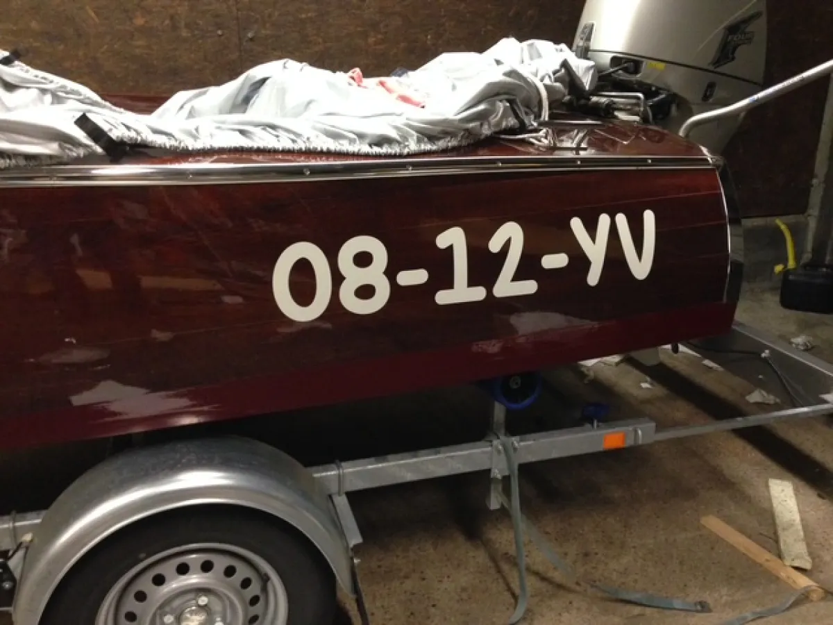 Wood Speedboat Rascal Runabout
