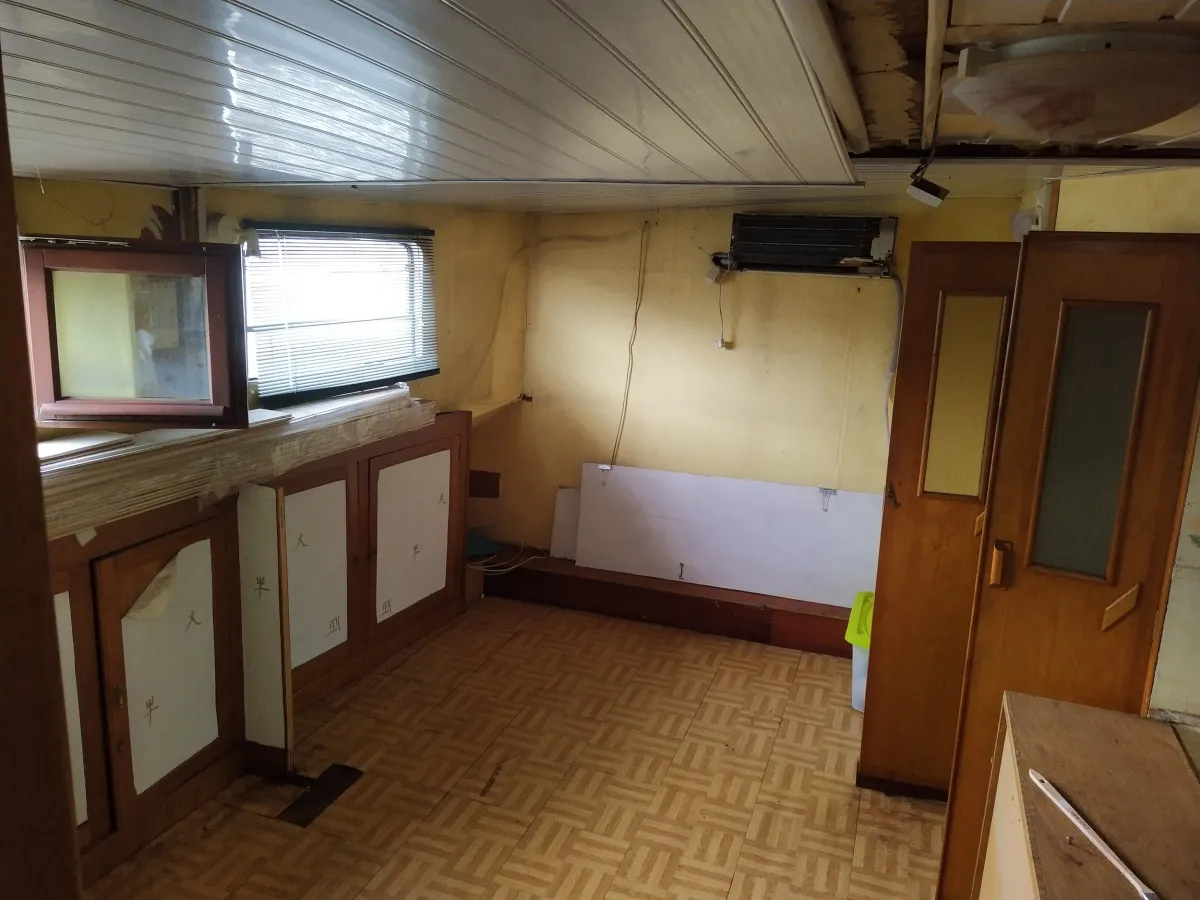 Staal Woonboot Arsenal de Cherbourg Freycinet