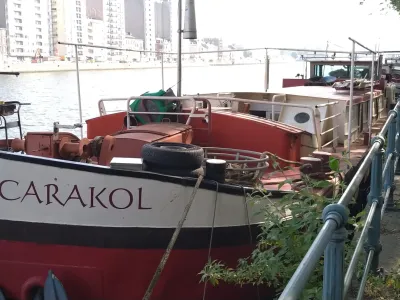 Staal Woonboot Arsenal de Cherbourg Freycinet Foto 5