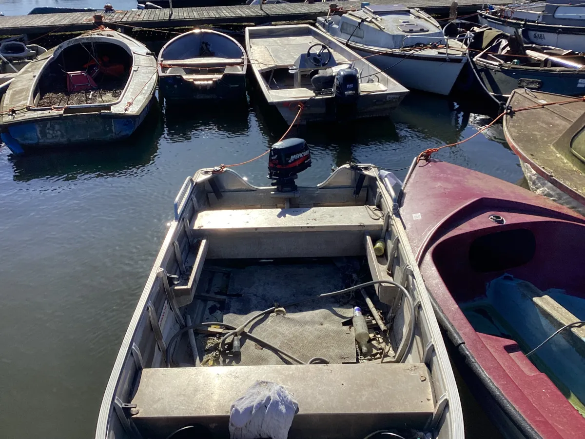 Aluminium Budgetboat Open boot 480