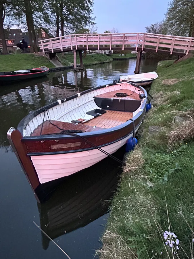 Holz Sloep Rettungsboot 465