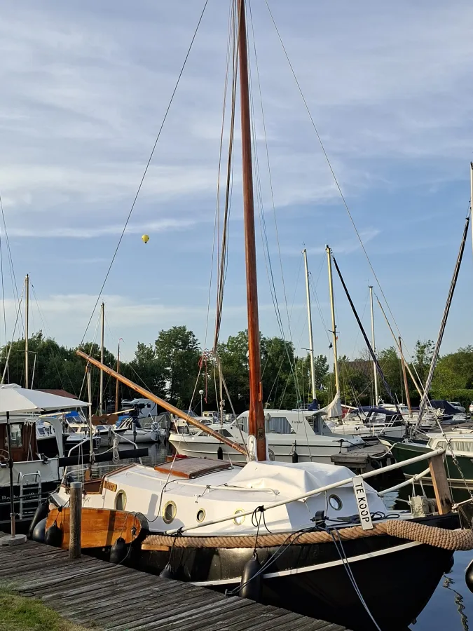Staal Zeilboot Grundel Platbodem