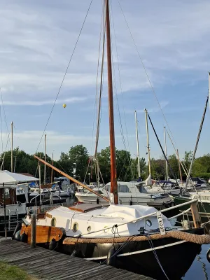 Staal Zeilboot Grundel Platbodem Foto 2