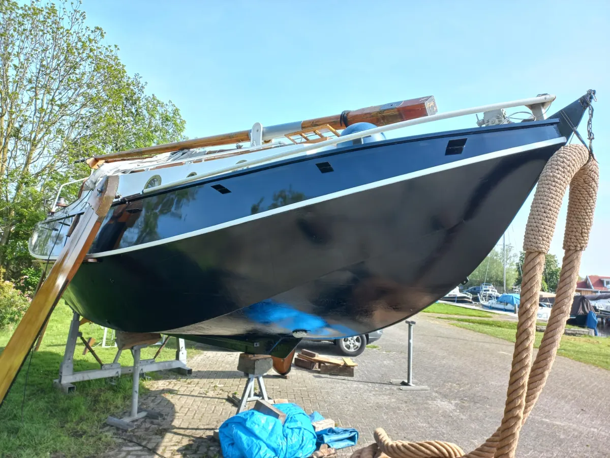 Staal Zeilboot Grundel Platbodem
