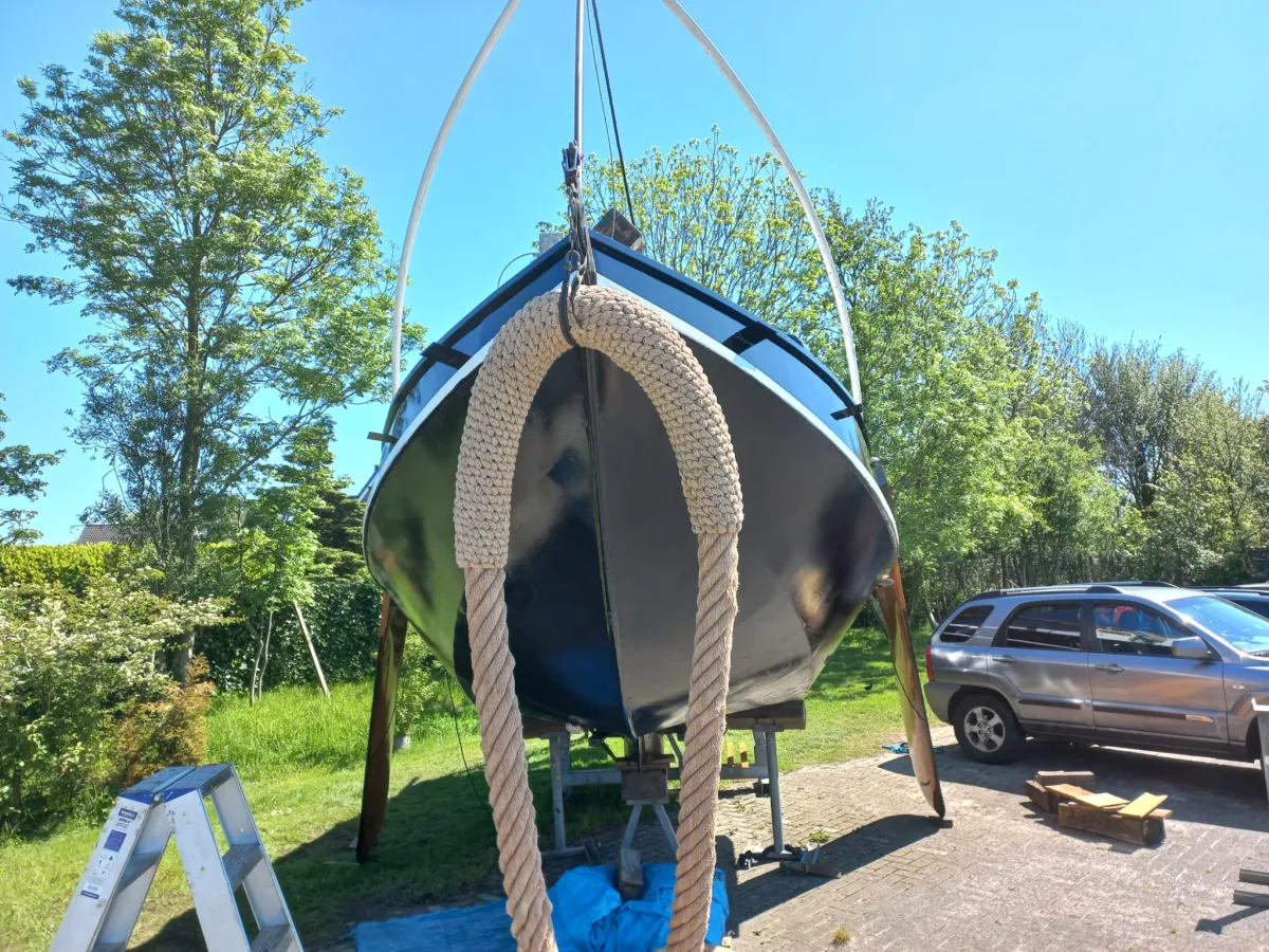 Staal Zeilboot Grundel Platbodem