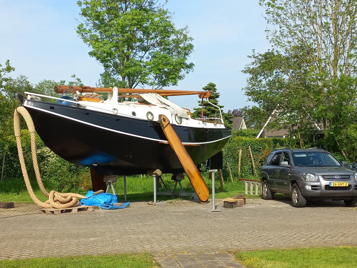 Staal Zeilboot Grundel Platbodem