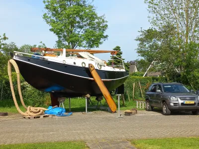 Staal Zeilboot Grundel Platbodem Foto 12