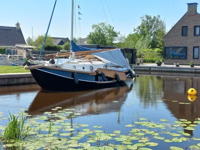 Staal Zeilboot Grundel Platbodem Foto 13