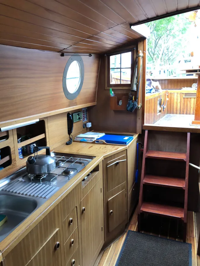 Staal Zeilboot Grundel Platbodem