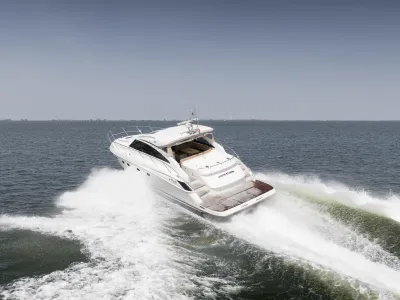Polyester Bateau à moteur Princess v56 Photo 8