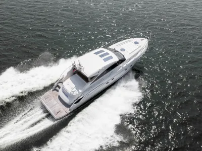 Polyester Bateau à moteur Princess v56 Photo 10