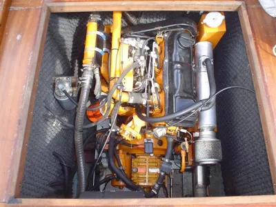 Wood Motorboat Willemsoord B2 Sloep Photo 2