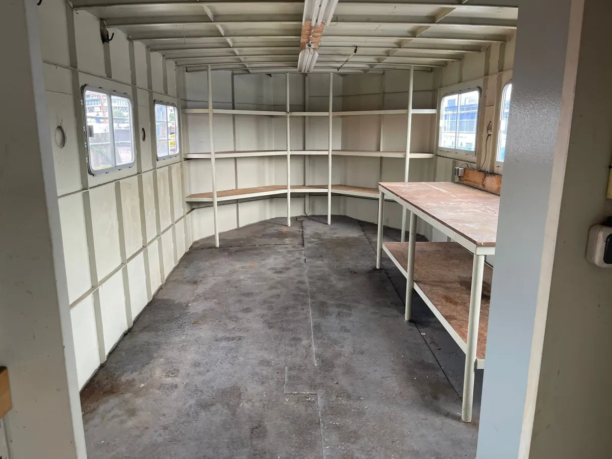Staal Werkboot Winkelschip 1600