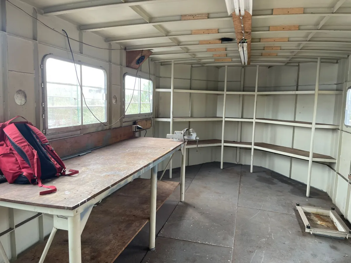 Staal Werkboot Winkelschip 1600