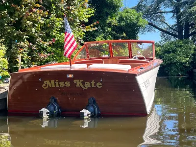Holz Schnellboot Cruisers inc. Barnegat Foto 5