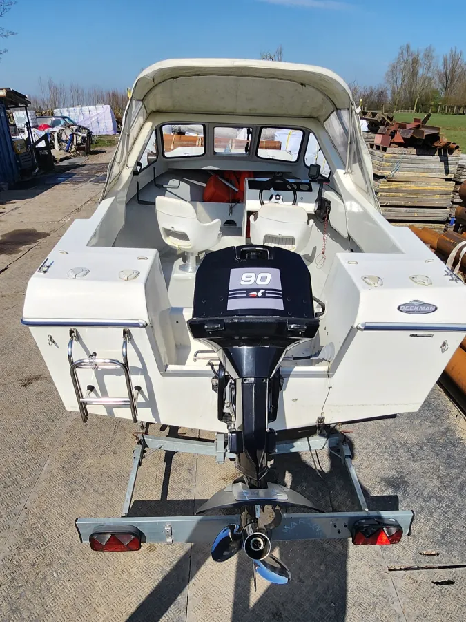 Polyester Open motorboot Beekman Alfa Fish 505
