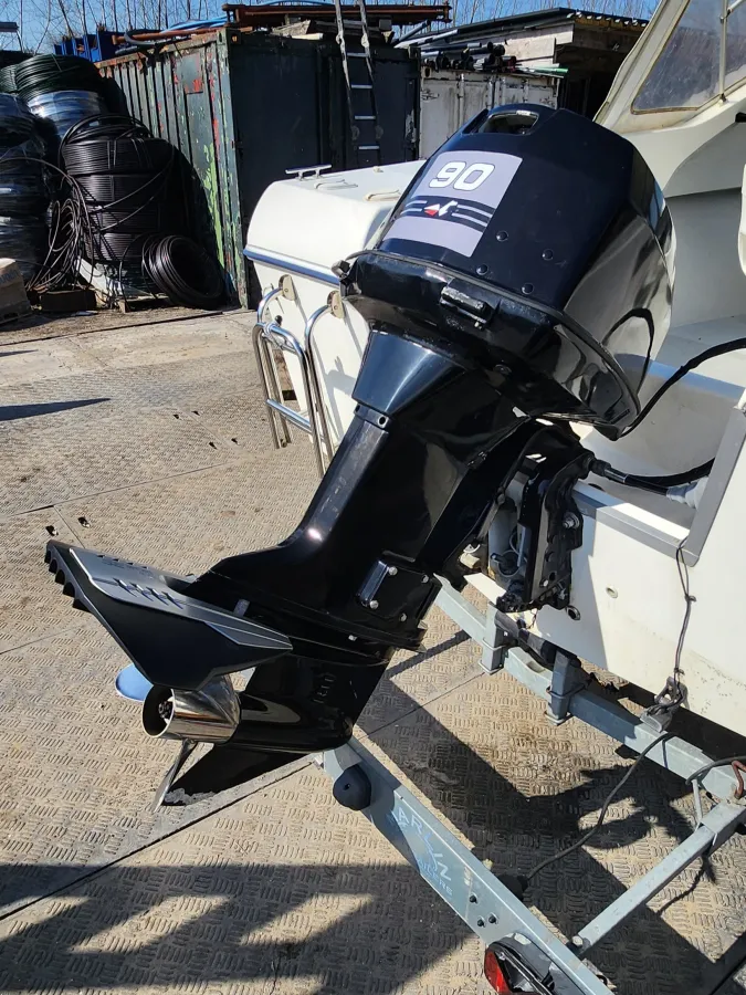 Polyester Open motorboot Beekman Alfa Fish 505