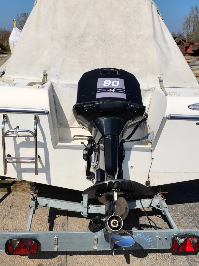 Polyester Open motorboot Beekman Alfa Fish 505