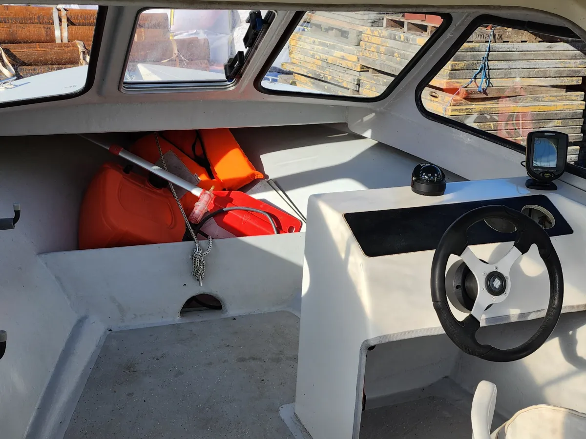 Polyester Open motorboot Beekman Alfa Fish 505