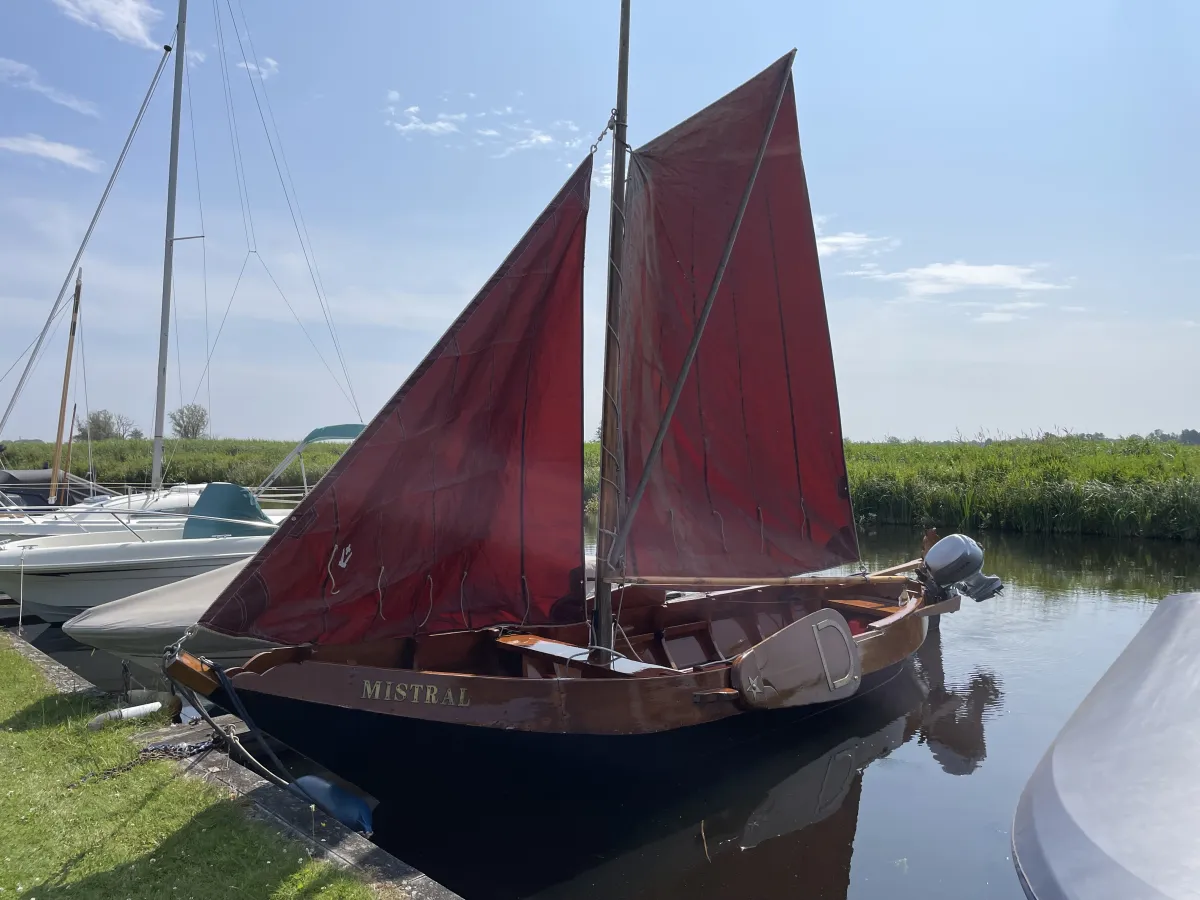 Bois Open zeilboot Beulakermeer zeilpunter