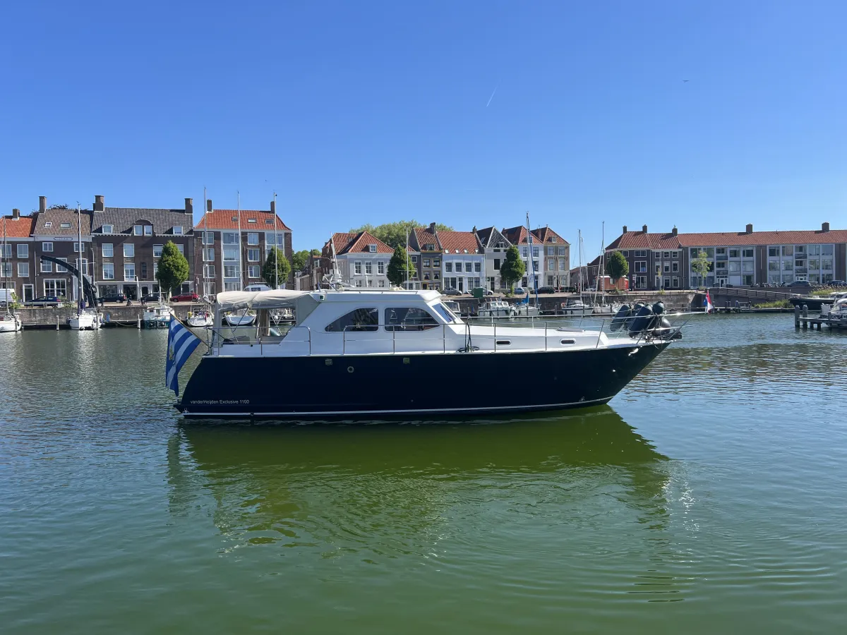 Steel Motorboat Van der Heijden 1100 exclusive