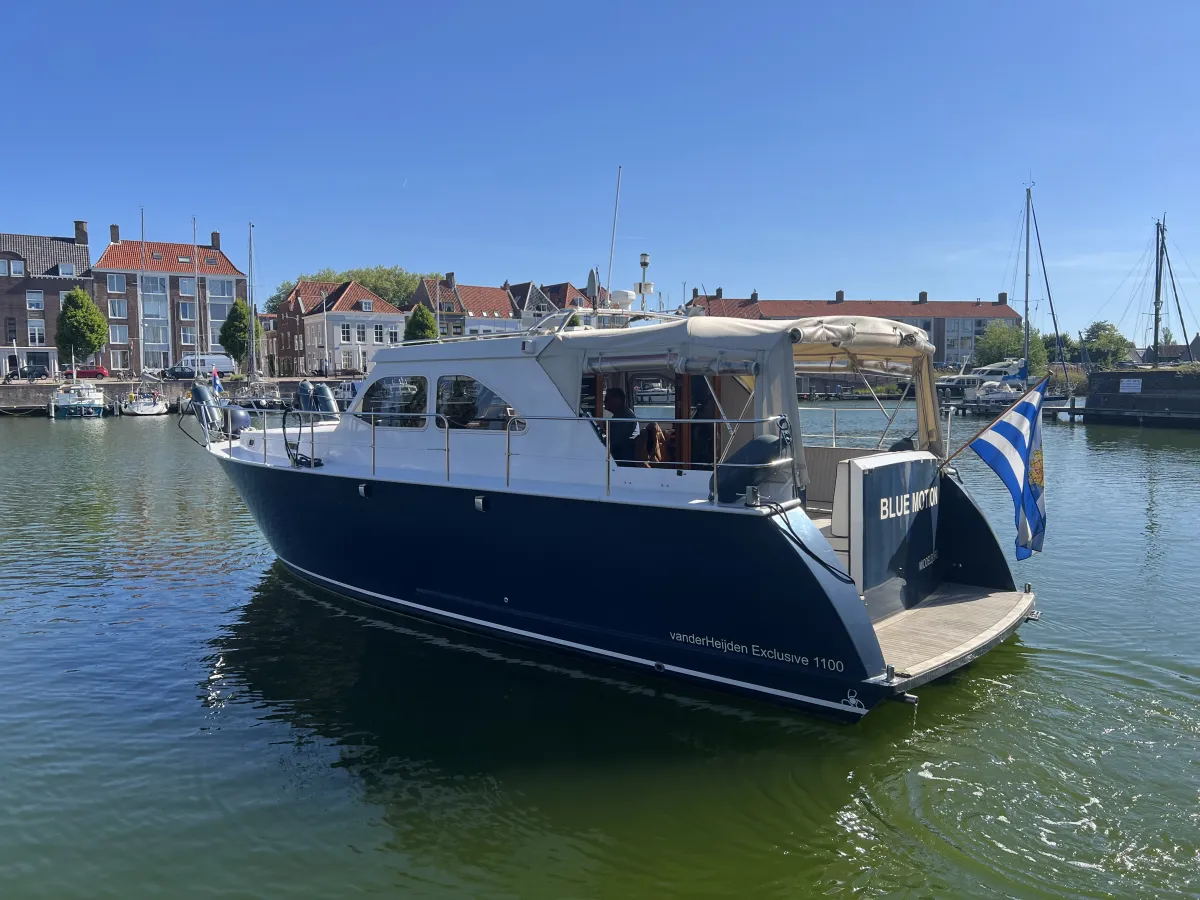 Steel Motorboat Van der Heijden 1100 exclusive
