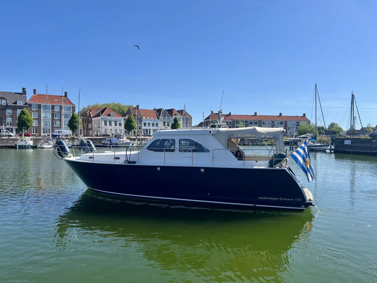 Steel Motorboat Van der Heijden 1100 exclusive