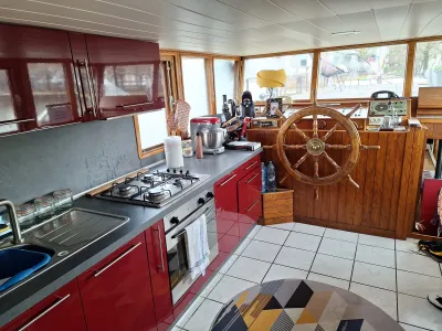 Acier Péniche Bateau-maison 1700 Photo 4