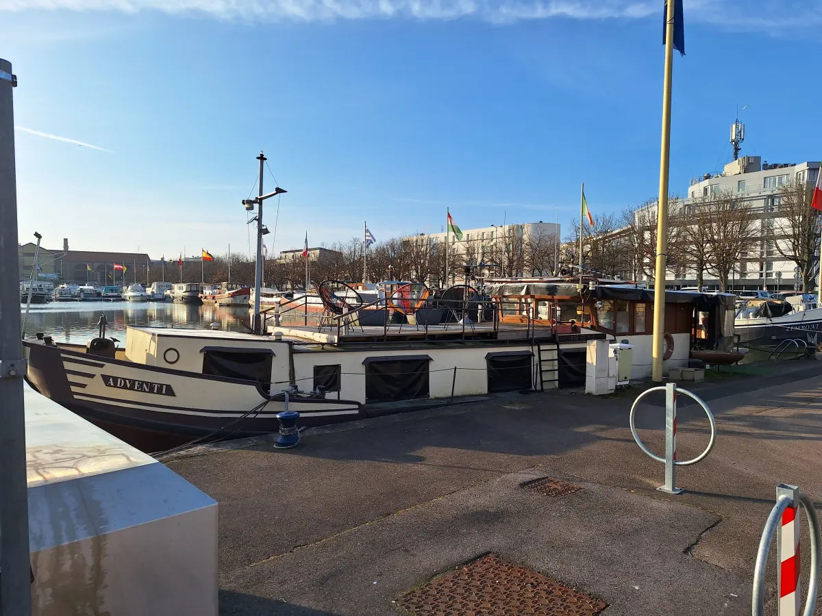 Acier Péniche Bateau-maison 1700