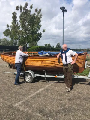 Wood Sloop Kipper Spiegelsloep Photo 3