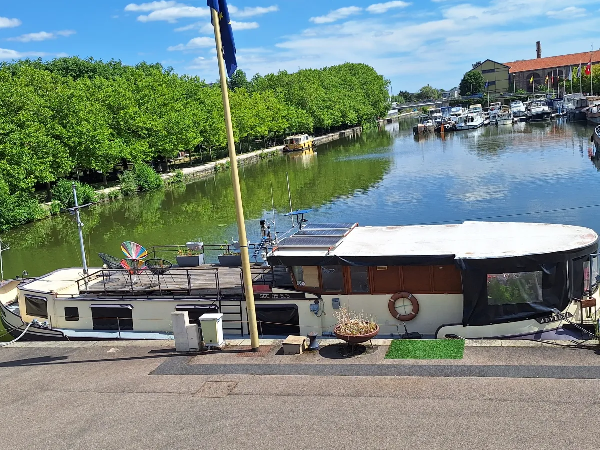 Acier Péniche Bateau-maison 1700
