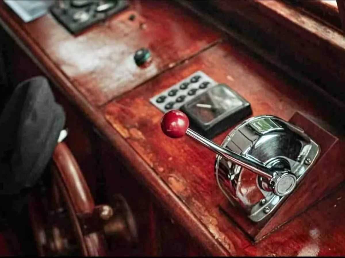 Steel Motorboat Riverboat 1413