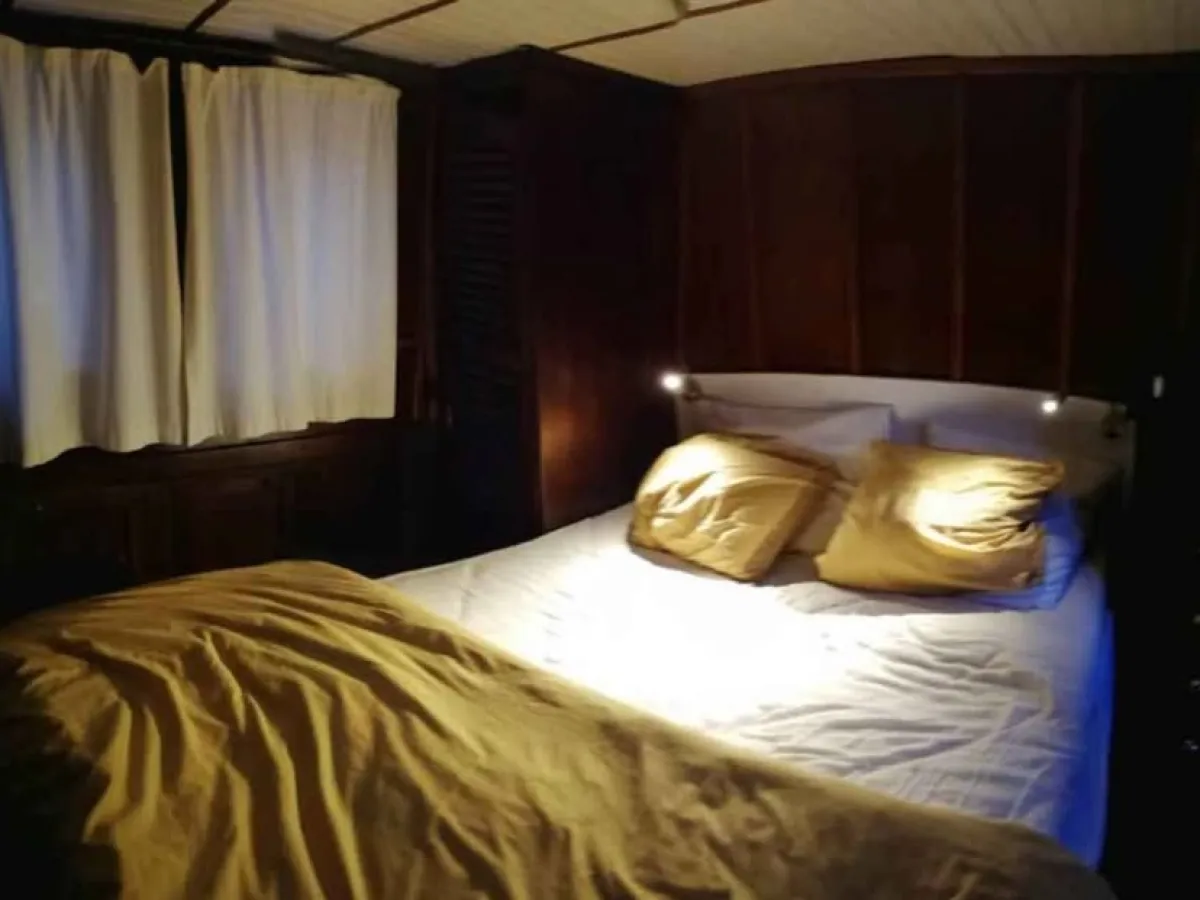 Steel Motorboat Riverboat 1413